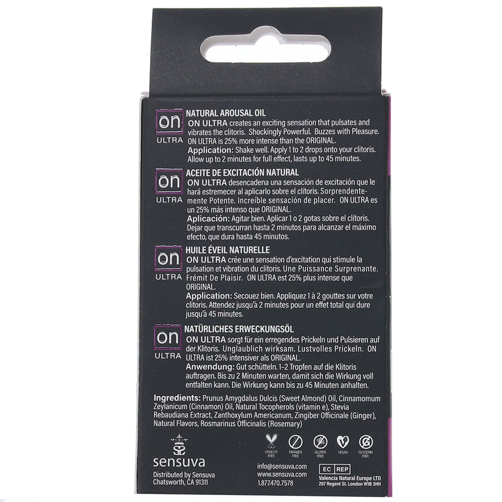 ON Ultra Natural Arousal Oil in 5ml/0.17oz Lubes and Lotions > Sexual Stimulants - Tophatter Daily Deals