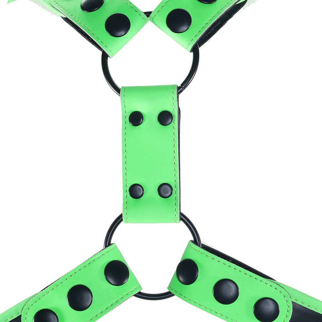 Ouch! Glow in the Dark Sling Harness /XL Bondage and Fetish > Men's Bondage Wear - Tophatter Daily Deals