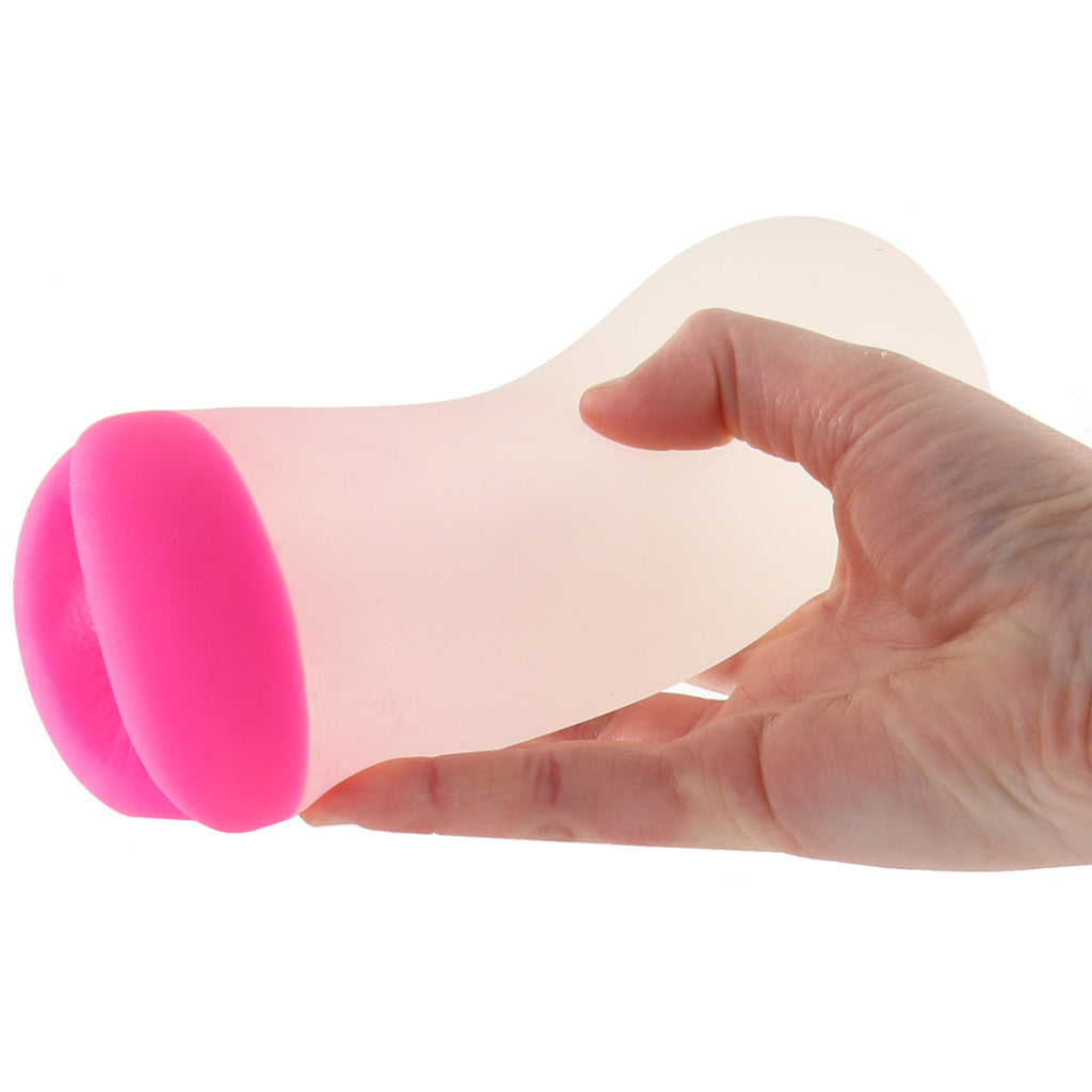 The Gripper Deep Ass Grip Stroker in Hot Pink Male Masturbators > Pocket Strokers - Tophatter Daily Deals