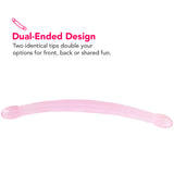 RealRock 17 Inch Double Ended Dildo in Pink Dildo Sex Toys > Double Ended Dildos - Tophatter Daily Deals