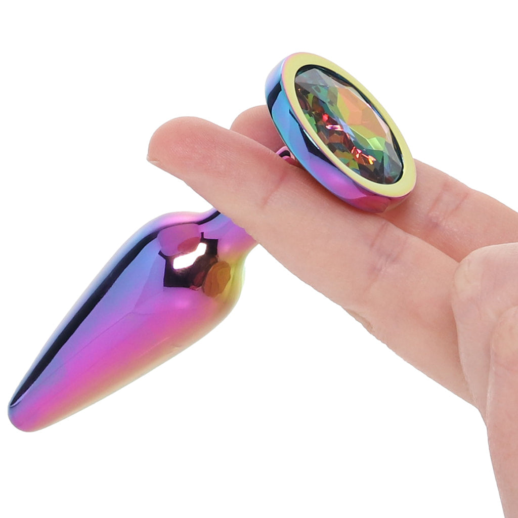 Rear Assets Medium Tapered Butt Plug in Multicolour - Tophatter's Adult Sex Toys Online Anal Sex Toys > Butt Plugs - Tophatter Daily Deals