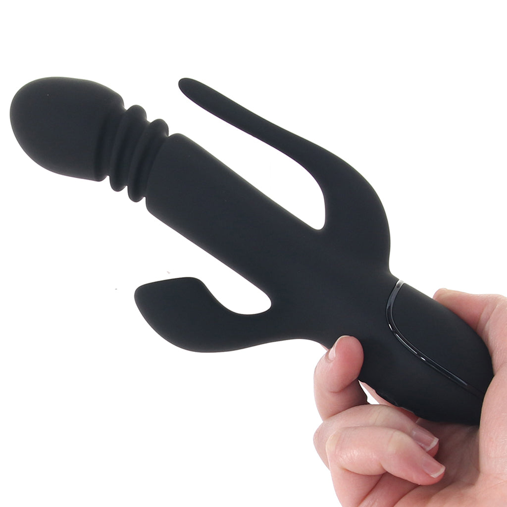 Triple Euphoria Triple Stimulation Vibe Vibrators > Rabbit Vibrators - Tophatter Daily Deals