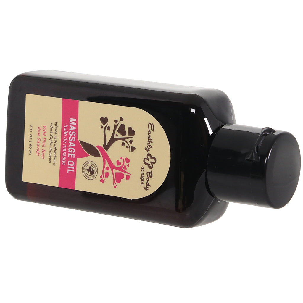 At Night Massage Oil 2oz/60ml in Wild Pink Rose Lubes and Lotions > Erotic Massage Oils - Tophatter Daily Deals