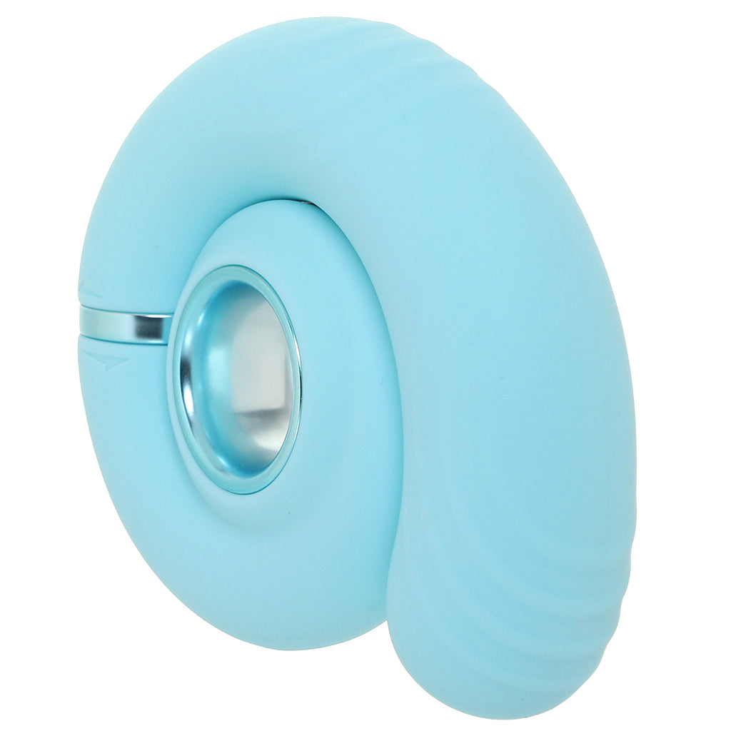 Loveline Gyre Vibrating Swirl Vibe in Blue Vibrators > G-Spot Vibrators - Tophatter Daily Deals