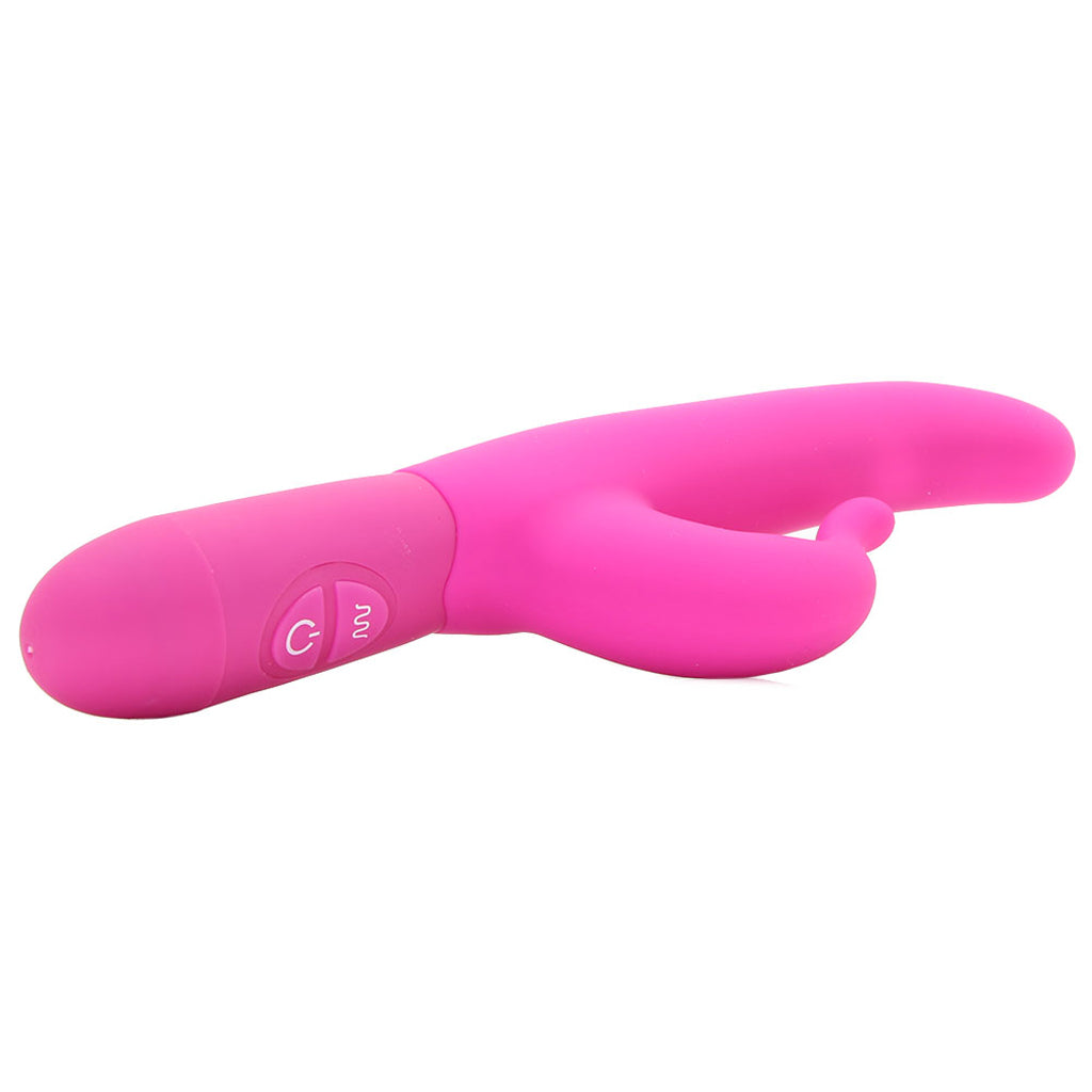 Posh 10-Function Silicone Teasing Tickler Vibe in Pink - Tophatter's Vibrator Deals Online Vibrators > Rabbit Vibrators - Tophatter Daily Deals