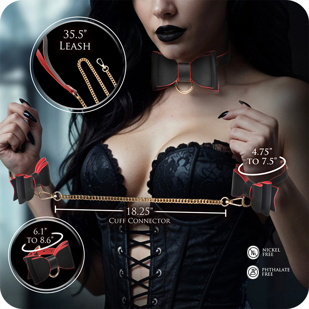 Master Series Goth Bondage Set Bondage and Fetish > Starter BDSM Kits - Tophatter Daily Deals
