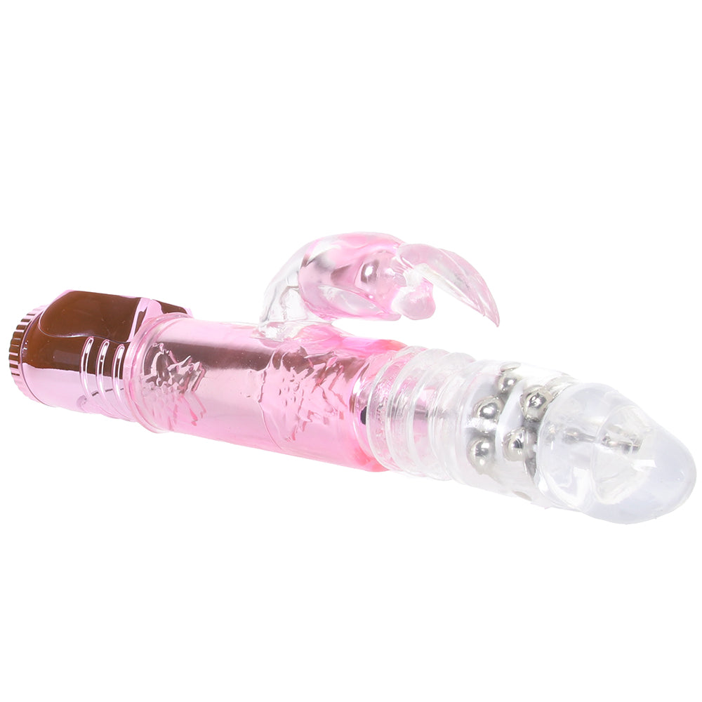 Thrusting Orgasm Bunny Vibe in Pink Vibrators > Rabbit Vibrators - Tophatter Daily Deals