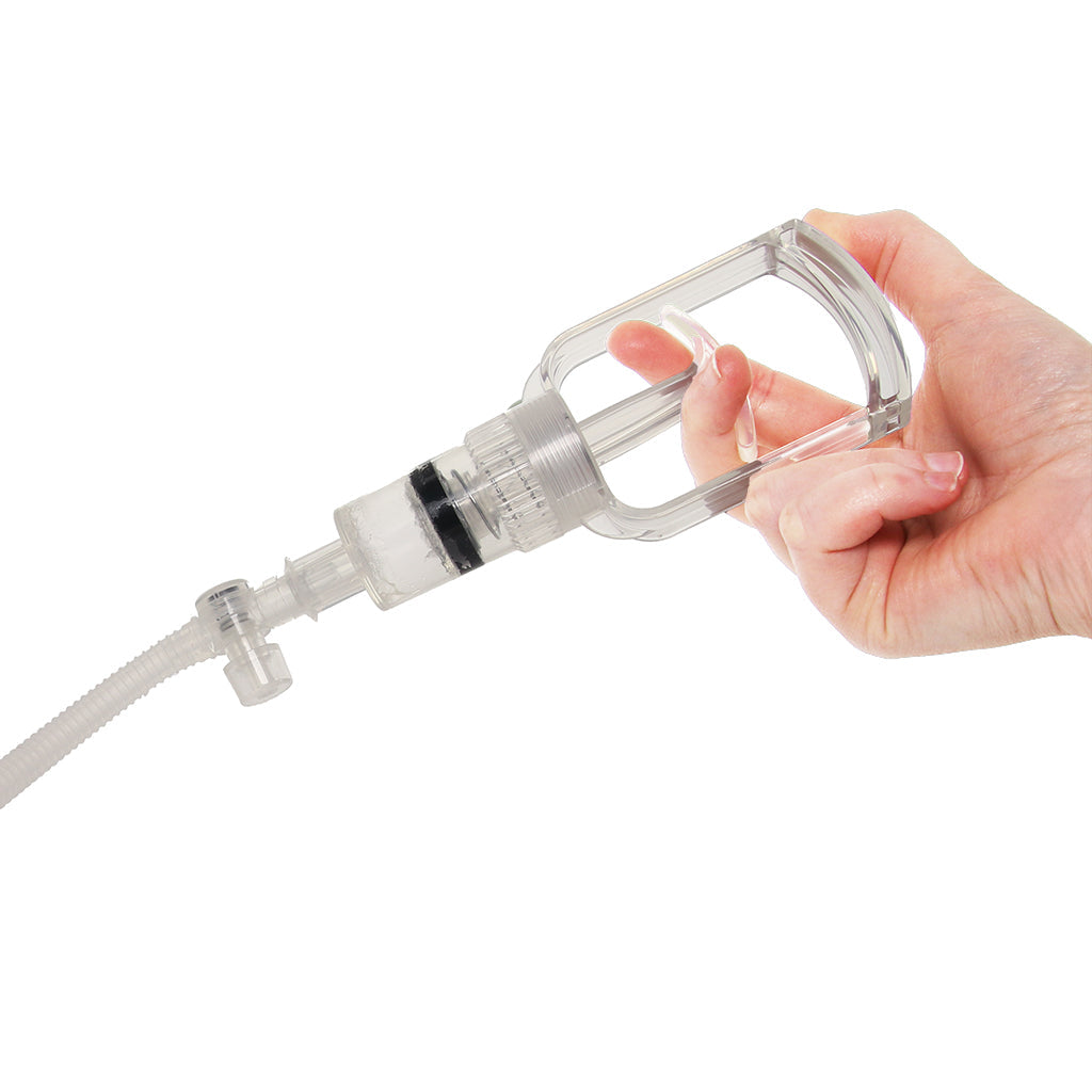PDX Elite ViewTube Vac XXL Stroker with Hand Pump - Tophatter's Adult Sex Toys Online Male Masturbators > Discreet Masturbators - Tophatter Daily Deals