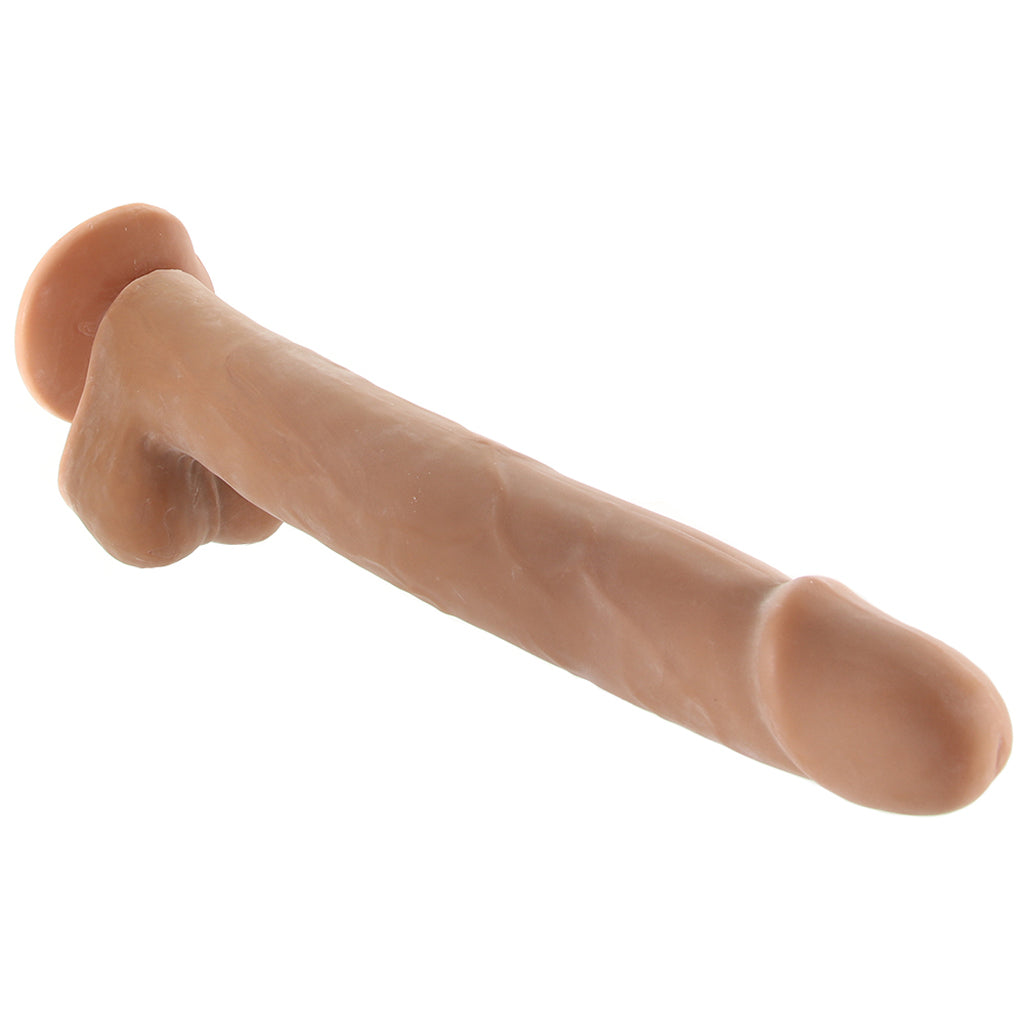 Size Queen 12 Inch Dildo in Brown - Tophatter's Adult Sex Toys Online Dildo Sex Toys > Realistic Dildos - Tophatter Daily Deals