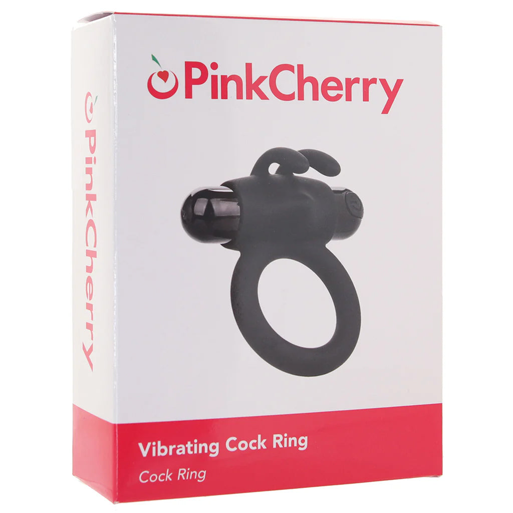 PinkCherry Vibrating Cock Ring - Tophatter's Vibrator Deals Online Cock Rings - Tophatter Daily Deals