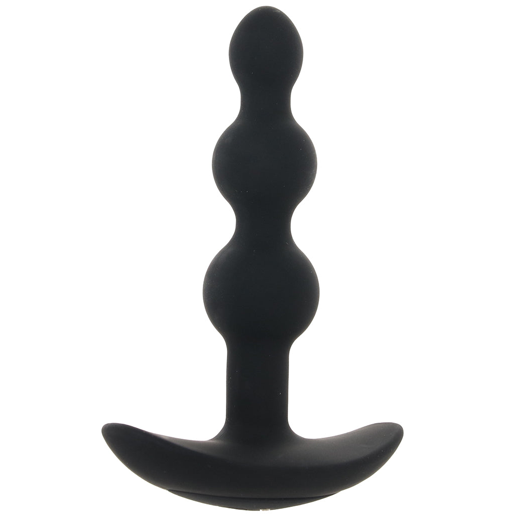 A-Play Beaded 5.5 Inch Anal Vibe in Black Anal Sex Toys > Anal Vibrators - Tophatter Daily Deals