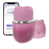 Svakom Klitty Triple-Action Licking Suction Vibrating Clitoral Stimulator with App Control Vibrators > Clitoral Stimulators - Tophatter Daily Deals