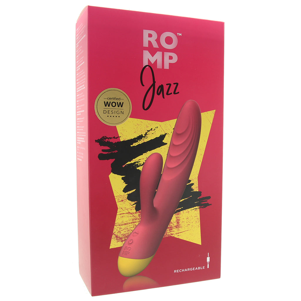 Romp Jazz Rabbit Vibrator - Tophatter's Adult Sex Toys Online Vibrators > Rabbit Vibrators - Tophatter Daily Deals