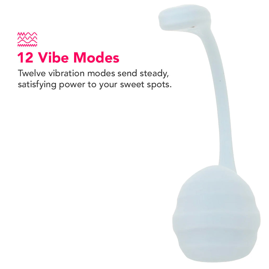 Satisfyer Smooth Petal Wearable Vibe in Light Blue Vibrators > Bullet and Egg Vibrators - Tophatter Daily Deals