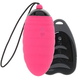 Ocean Breeze 2.0 Remote Egg Vibe in Pink Vibrators > Bullet and Egg Vibrators - Tophatter Daily Deals