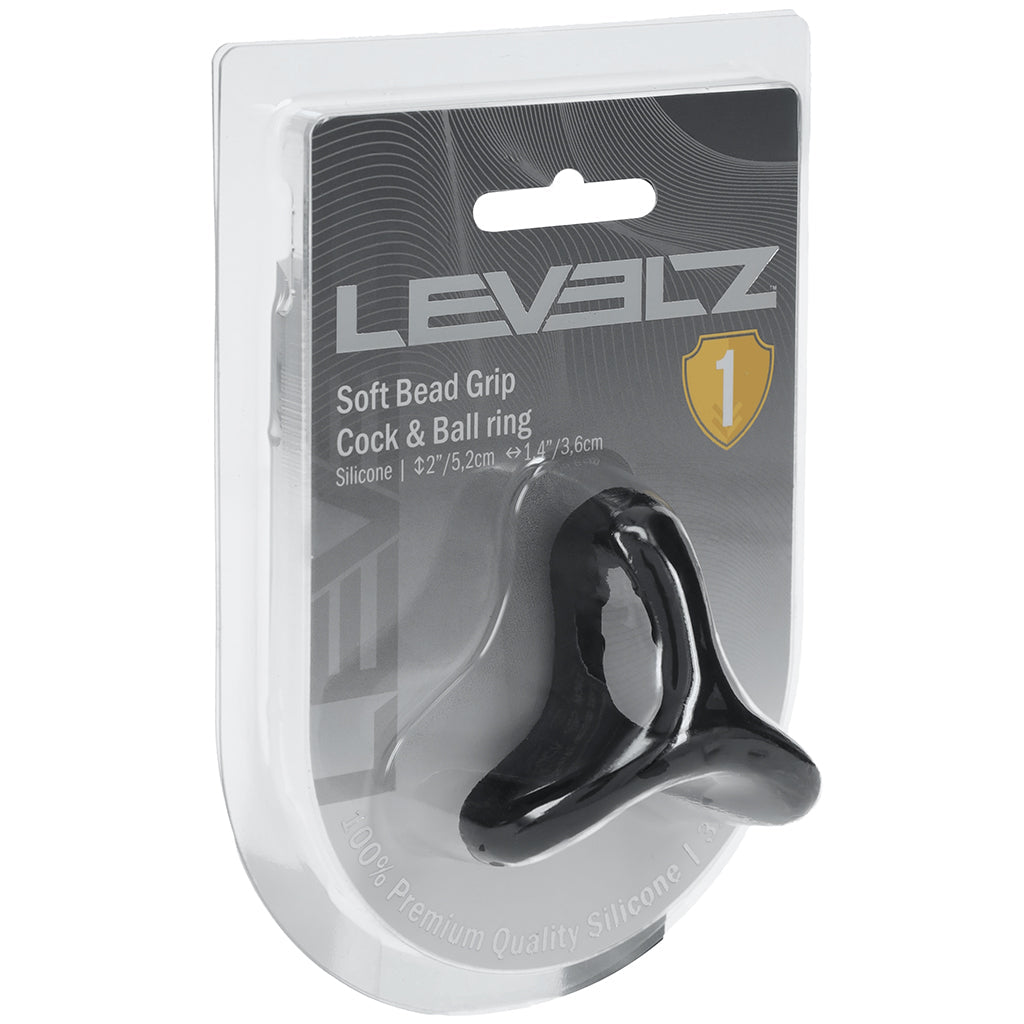 LEVELZ Soft Bead Grip Cock & Ball Ring Cock Rings - Tophatter Daily Deals
