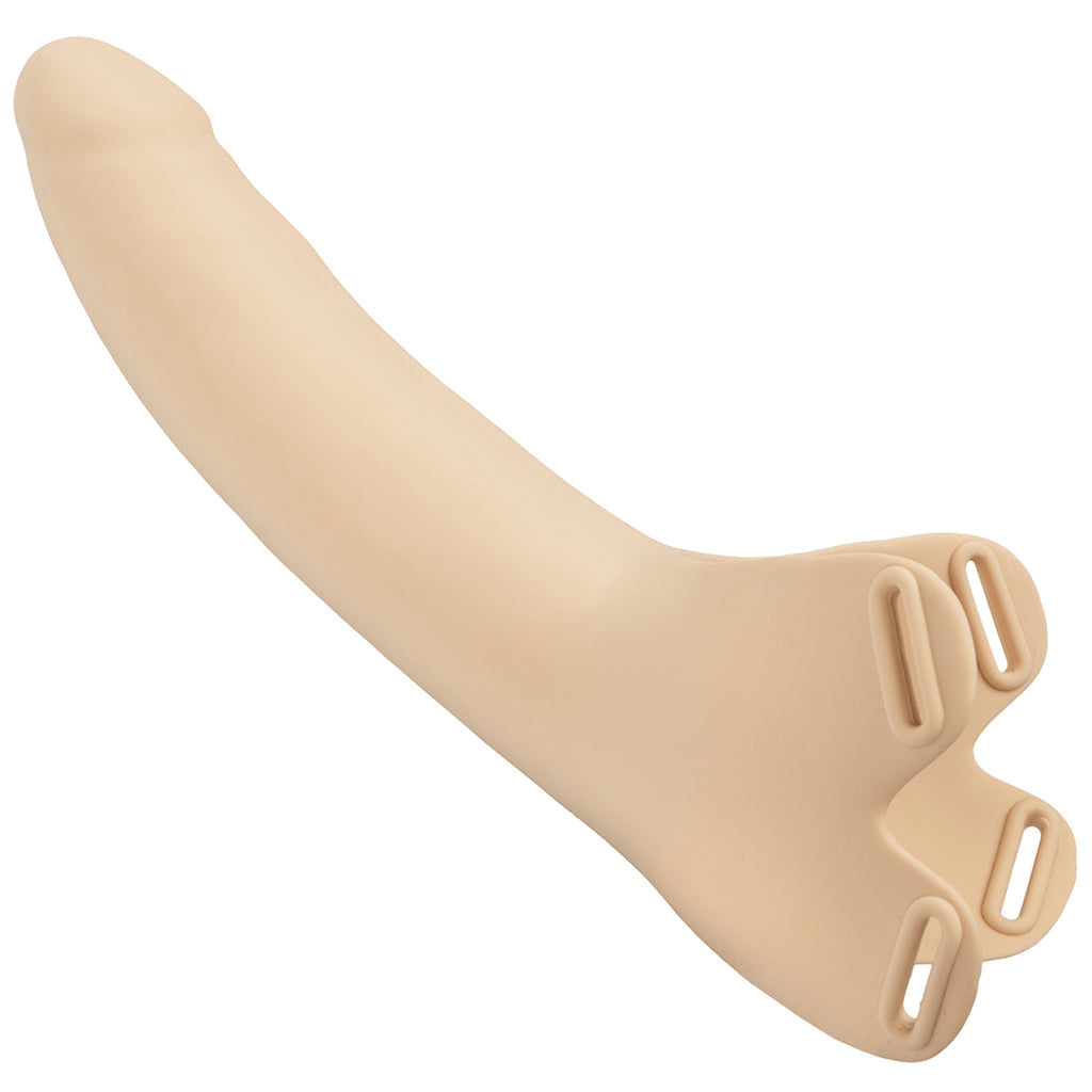 Accommodator Silicone Chin Strap Dildo in Ivory Dildo Sex Toys > Strap-On and Harnesses - Tophatter Daily Deals