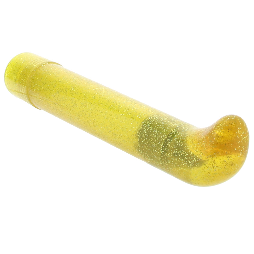 Sparkle Slim G-Vibe in Yellow - Tophatter's Adult Sex Toys Online Vibrators > G-Spot Vibrators - Tophatter Daily Deals