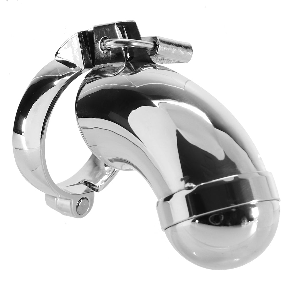 Blue Line Total Submission Cock Cage - Tophatter's Adult Sex Toys Online Bondage and Fetish > Cock and Ball Devices - Tophatter Daily Deals