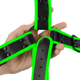 Ouch! Glow In The Dark Cross Harness /XL Bondage and Fetish > Men's Bondage Wear - Tophatter Daily Deals