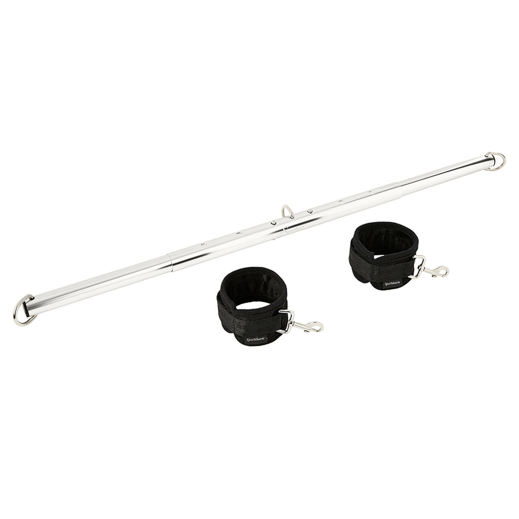 Expandable Spreader Bar and Cuffs Set Bondage and Fetish > Restraints - Tophatter Daily Deals