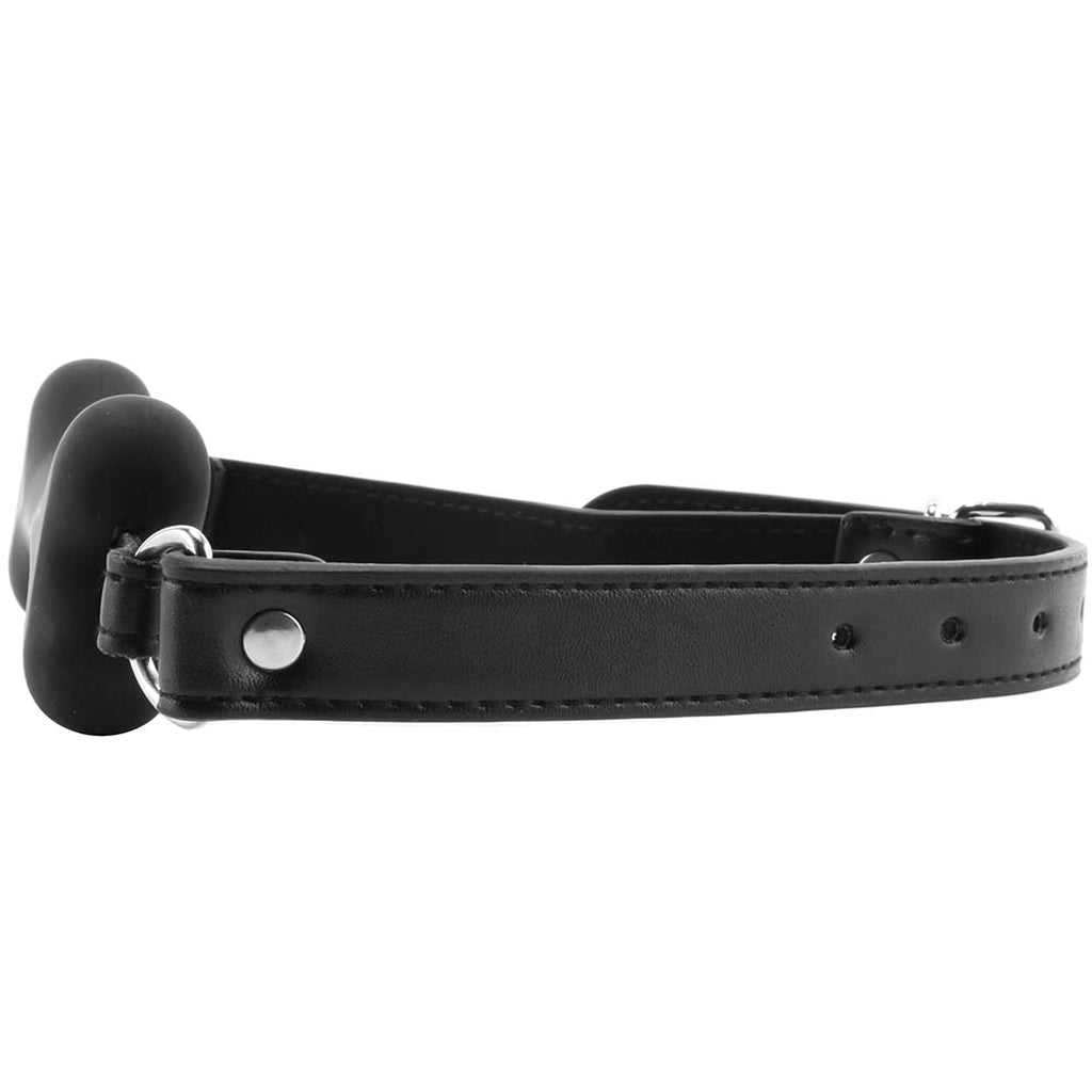 Ouch! Puppy Play Silicone Bone Gag Bondage and Fetish > Ball Gags & Mouth Restraints - Tophatter Daily Deals