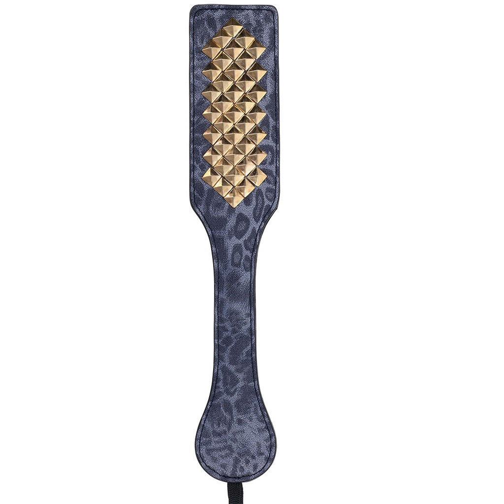 Sex & Mischief Cougar Studded Paddle - Tophatter's Adult Sex Toys Online Bondage and Fetish > Whips and Crops - Tophatter Daily Deals
