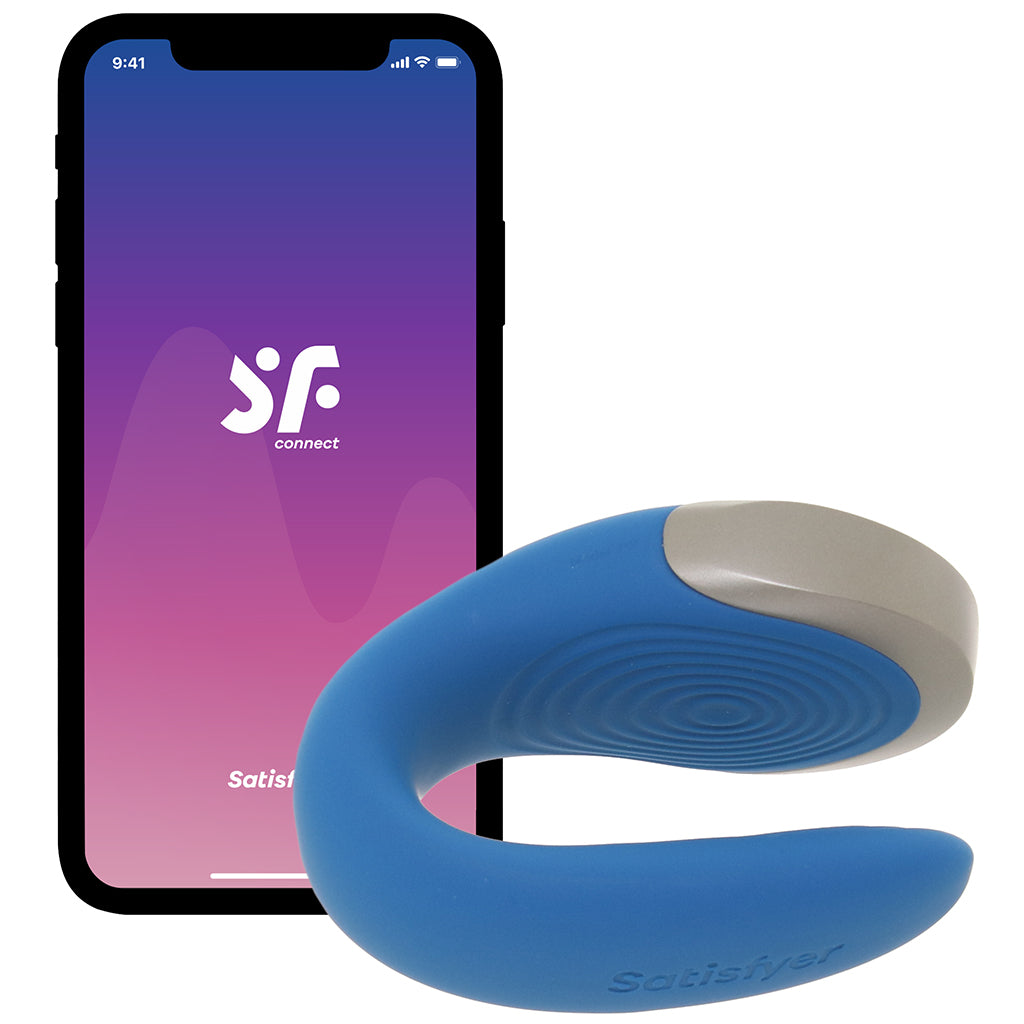 Satisfyer Double Love Luxury Partner Vibe Vibrators > G-Spot Vibrators - Tophatter Daily Deals