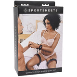 Saffron Thigh & Wrist Cuff Set - Tophatter's Adult Products Bondage and Fetish > Wrist and Ankle Cuffs - Tophatter Daily Deals