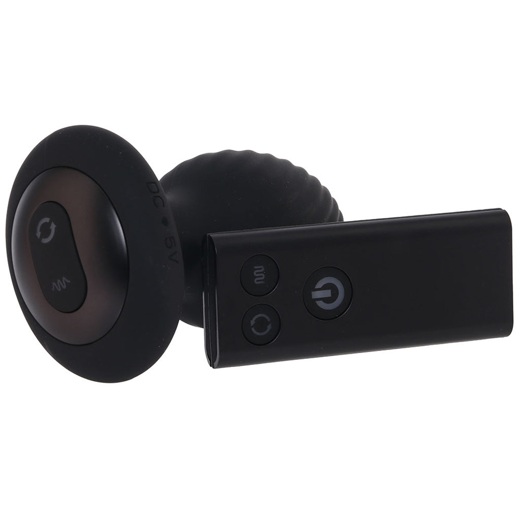 Tornado Remote Rotating Butt Plug Vibe in Large - Wholesale Prices (Limited Deals)