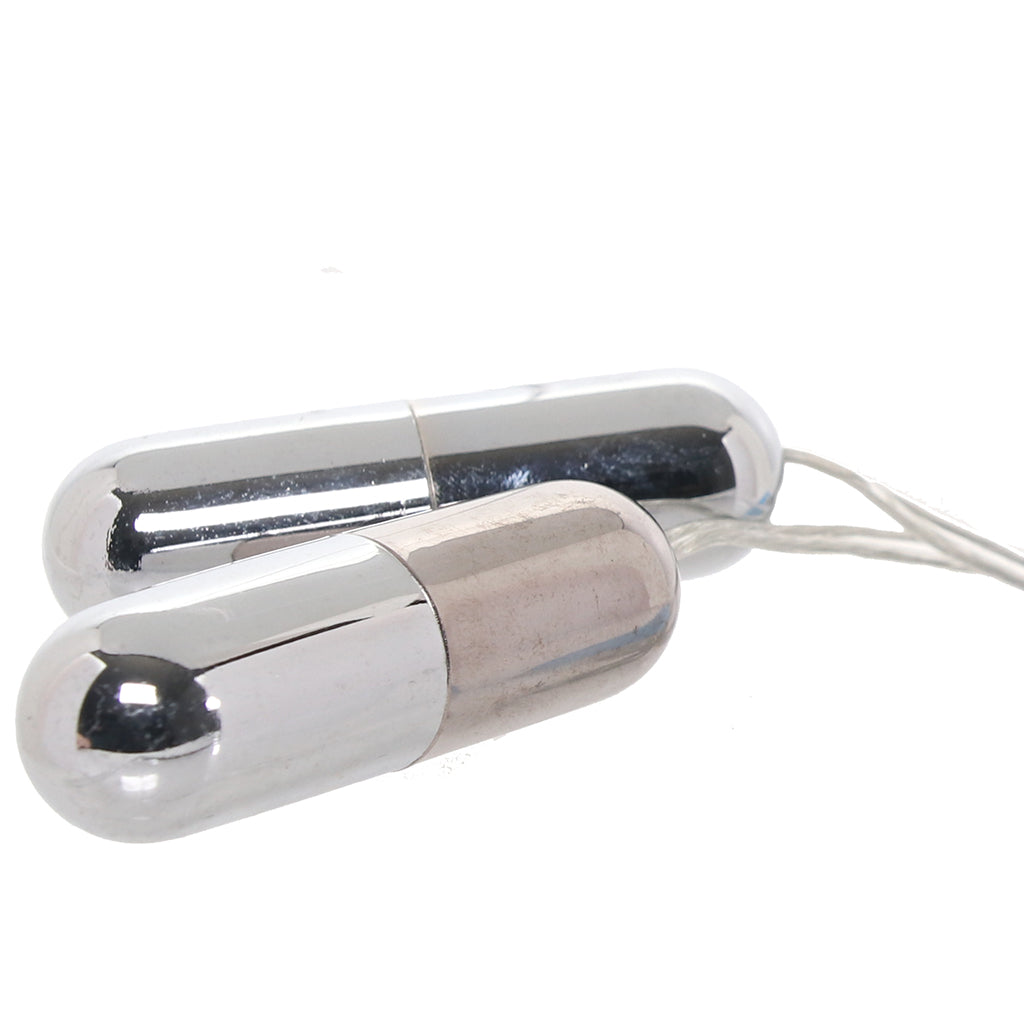 Impulse Slim Twin Bullets Vibe Vibrators > Bullet and Egg Vibrators - Tophatter Daily Deals