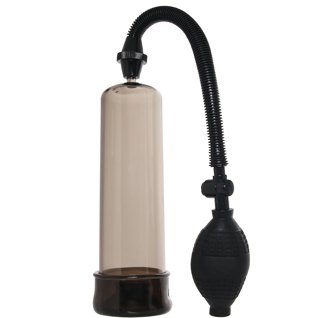Beginner's Power Pump in Smoke - Tophatter's Adult Products Male Enhancement > Penis Pumps - Tophatter Daily Deals