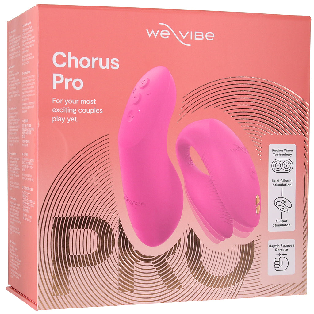 We-Vibe Chorus Pro Couples Vibe in Electric Pink - Tophatter's Vibrator Deals Online Vibrators > G-Spot Vibrators - Tophatter Daily Deals