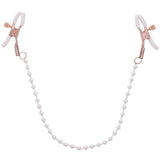 S&M Peaches 'n CreaMe Pearl Nipple Clamps Bondage and Fetish > Nipple Stimulators & Clamps - Tophatter Daily Deals