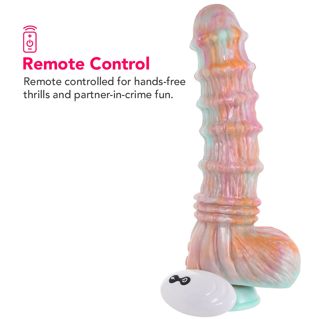 Fantasy 8 Inch Remote Silicone Vibe Vibrators > G-Spot Vibrators - Tophatter Daily Deals