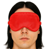 Ouch! Satin Blindfold in Red Bondage and Fetish > Pleasure Masks and Dress Up Play - Tophatter Daily Deals