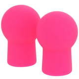 nipple play Silicone Advanced Nipple Suckers in Pink - Tophatter's Adult Sex Toys Online Bondage and Fetish > Nipple Stimulators & Clamps - Tophatter Daily Deals