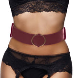 Ouch! Halo Burgundy Waist Bondage Belt /XL Bondage and Fetish > Restraints - Tophatter Daily Deals