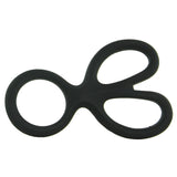 Silicone Ball Spreader in Black Bondage and Fetish > Cock and Ball Devices - Tophatter Daily Deals