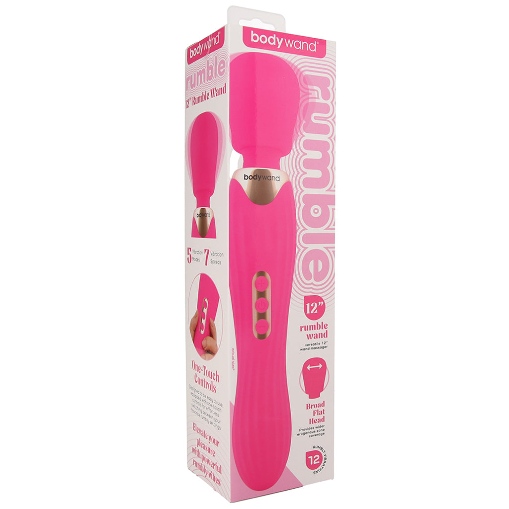 BodyWand 12 Inch Rumble Wand - Tophatter's Adult Sex Toys Online Vibrators > Wands - Tophatter Daily Deals