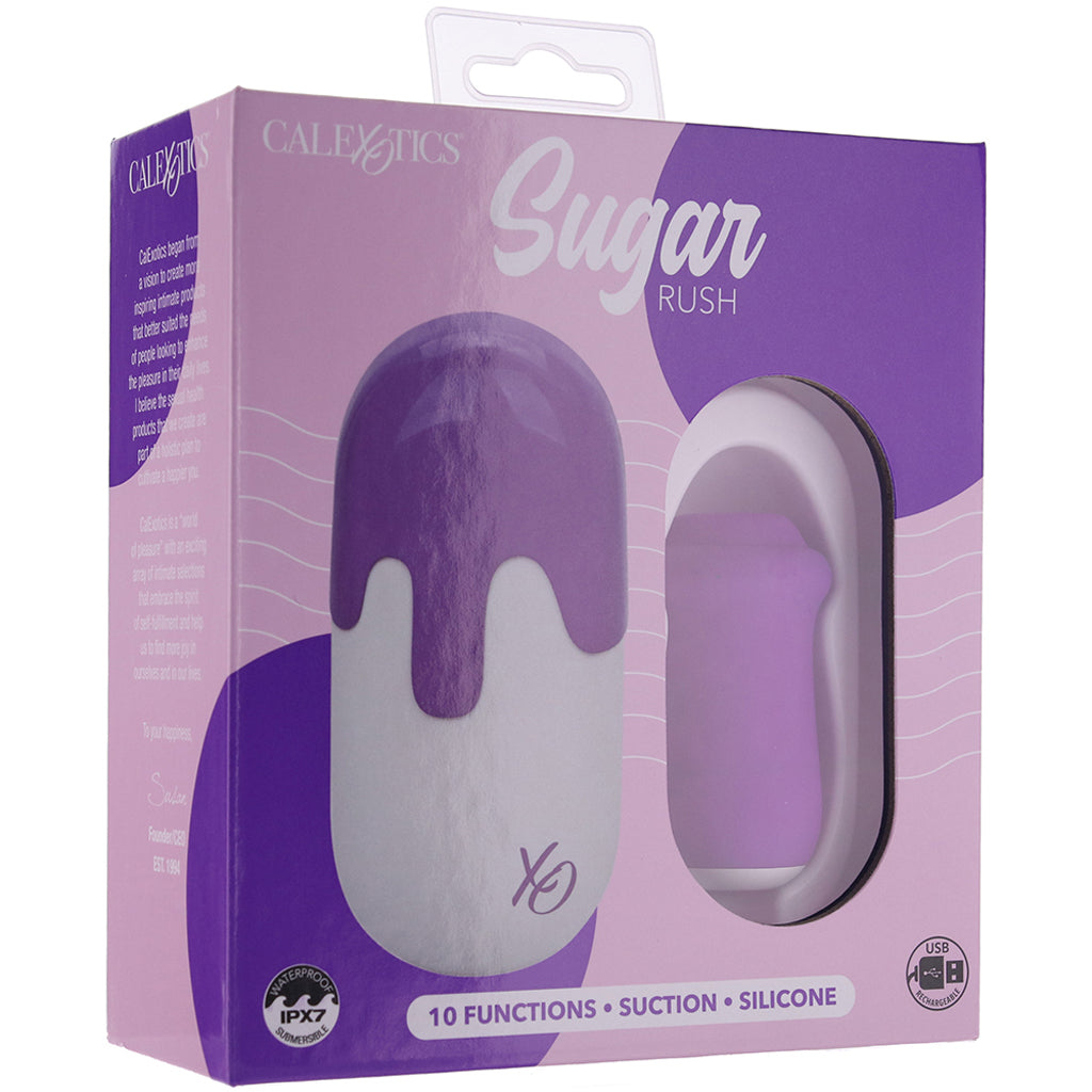 Sugar Rush Mini Suction Vibe Vibrators > Clitoral Stimulators - Tophatter Daily Deals