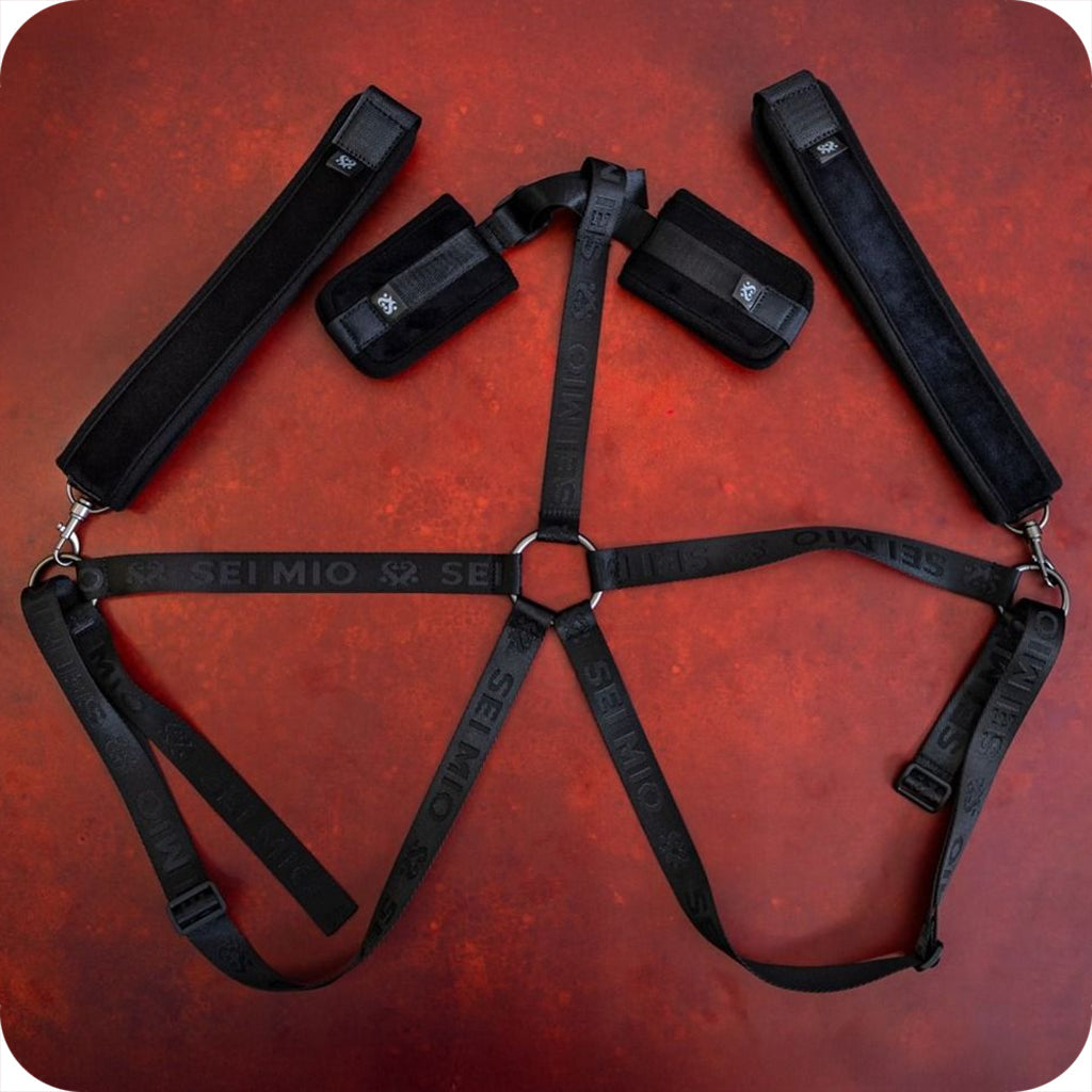 Sei Mio Trussed Issues Body Harness Bondage and Fetish > Restraints - Tophatter Daily Deals