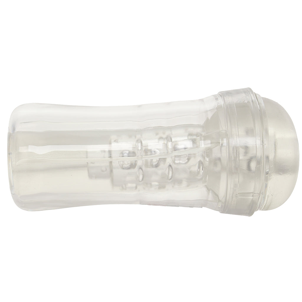 PDX Elite ViewTube Plus See-Thru EZ-Grip Stroker - Tophatter's Adult Sex Toys Online Male Masturbators > Discreet Masturbators - Tophatter Daily Deals