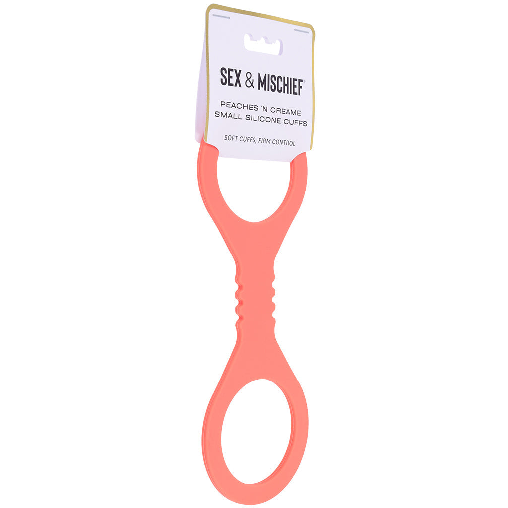 S&M Peaches 'n CreaMe Silicone Cuffs in Small Bondage and Fetish > Wrist and Ankle Cuffs - Tophatter Daily Deals