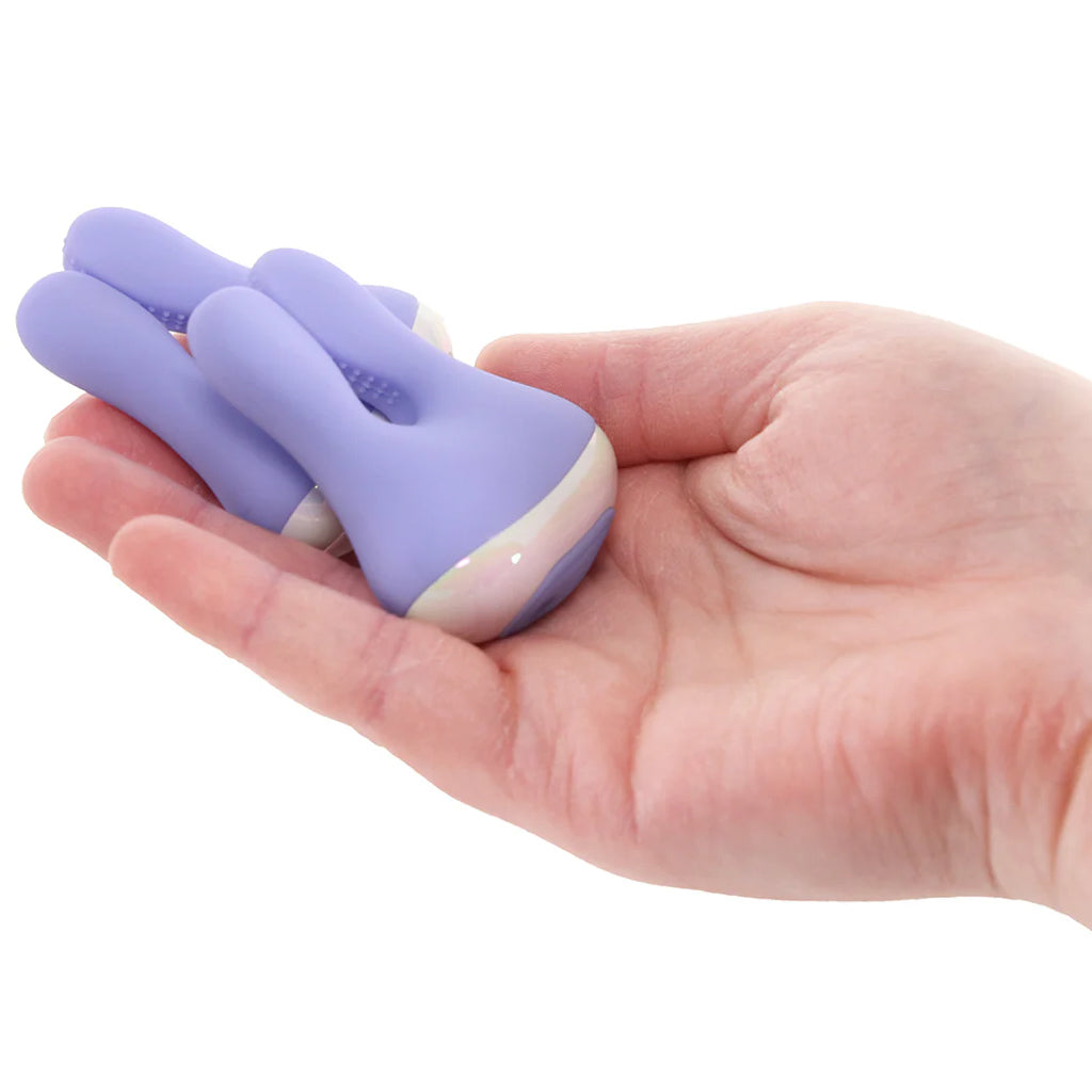 Playboy In a Pinch Vibrating Clamps with Recharge Case - Tophatter's Adult Sex Toys Online Bondage and Fetish > Nipple Stimulators & Clamps - Tophatter Daily Deals