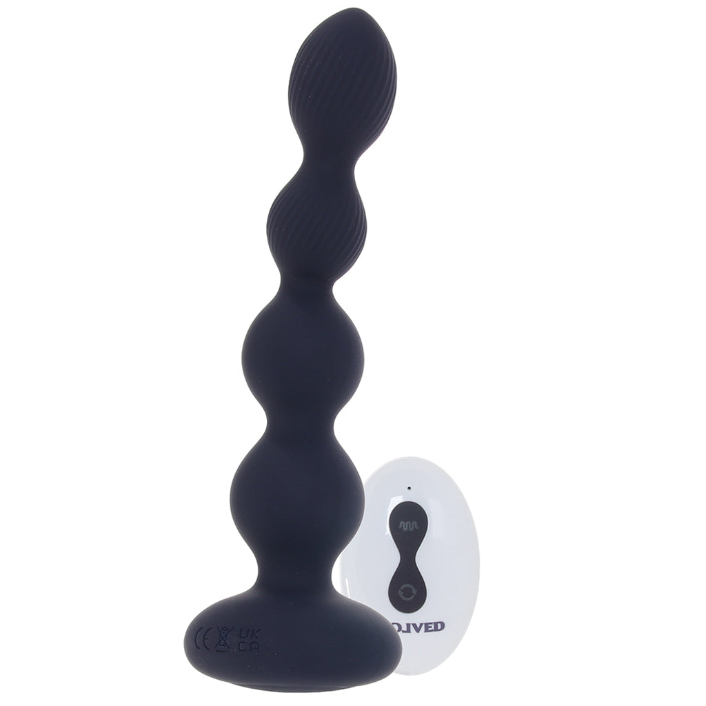 Pleasure Orbit Rotating Beaded Anal Vibe Anal Sex Toys > Anal Vibrators - Tophatter Daily Deals