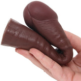 Jock 1.5 Inch Silicone Penis Extension in Dark - Tophatter's Adult Sex Toys Online Male Enhancement > Extenders and Sleeves - Tophatter Daily Deals