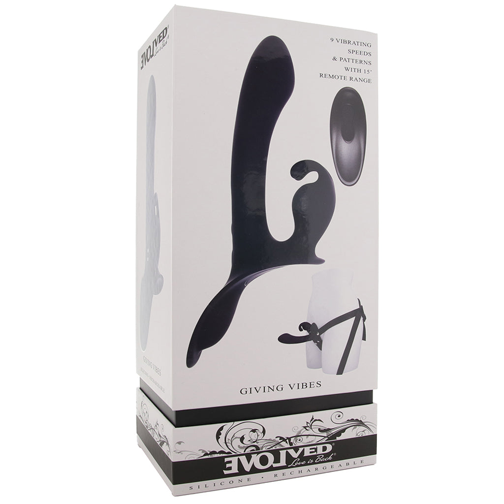 Giving Vibes Strap-On Vibe Vibrators > G-Spot Vibrators - Tophatter Daily Deals