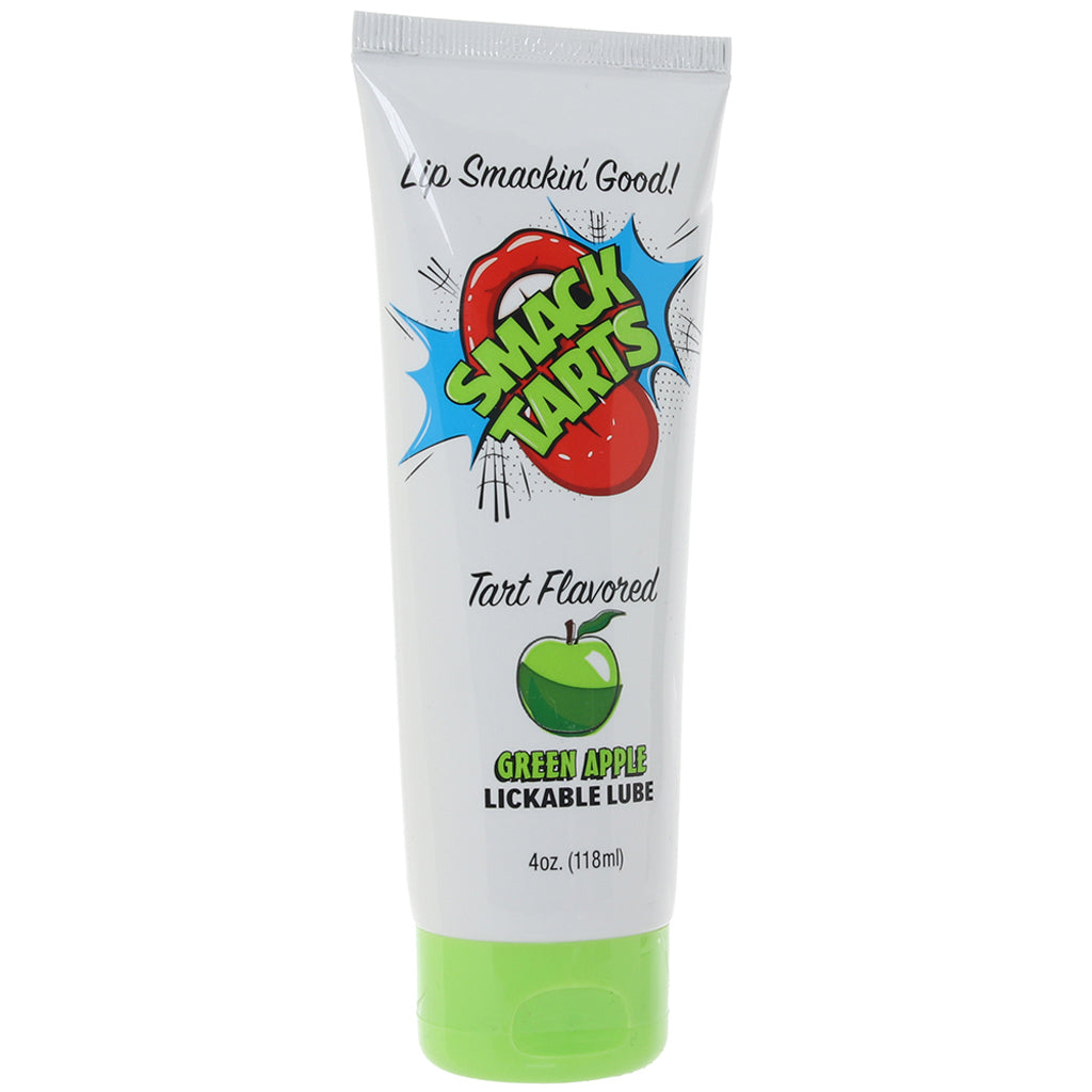 Smack Tarts Flavoured Lube 4oz/118ml in Green Apple Lubes and Lotions > Flavored Sex Lubes - Tophatter Daily Deals