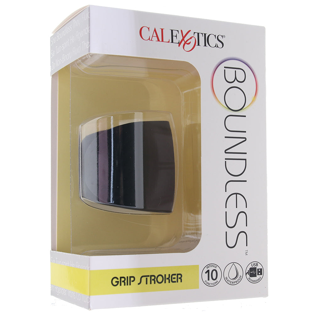 Boundless Grip Stroker - Tophatter's Adult Products Male Masturbators > Vibrating - Tophatter Daily Deals